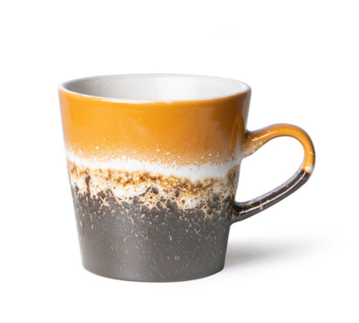 HKLIVING 70s ceramics americano mug fire