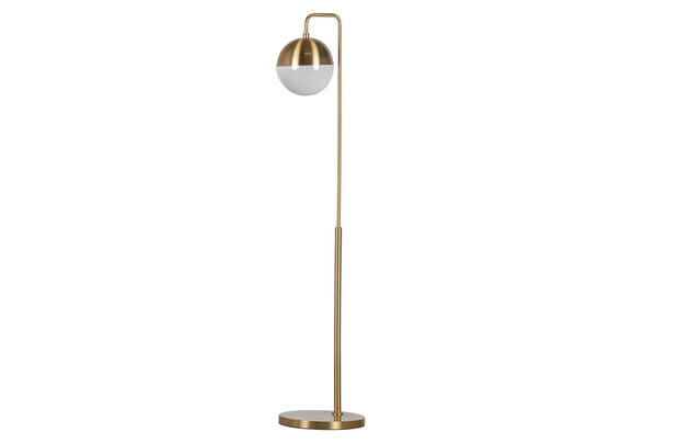 Bepurehome Globular Staande Lamp Metaal Antique Brass