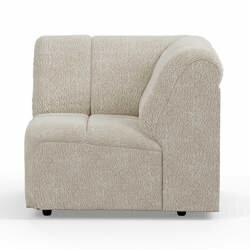 Hkliving Wave couch: Element Corner, Corduroy Rib, Boucle Cream