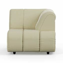 Hkliving Wave couch: Element Right High Arm, Corduroy Rib, Hay