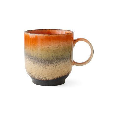 HKLIVING 70s ceramics: coffee mug, robusta