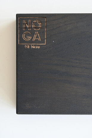 Noga design houtstaal Nero