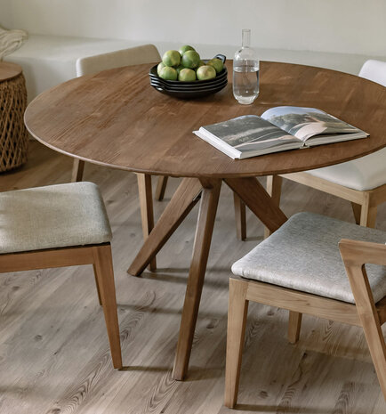 dBodhi Kupu-kupu Round Dining Table 100cm