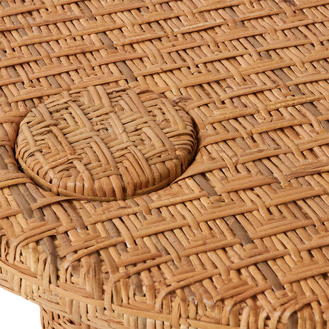 HKLIVING Rattan Woven Coffee Table 