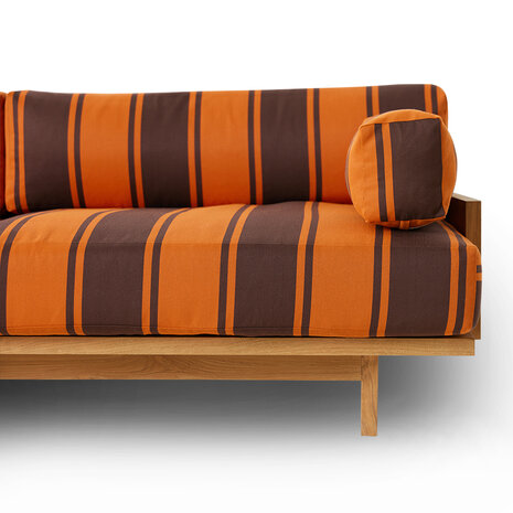 HKLIVING Outdoor Sofa Teak Retro