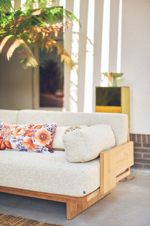 HKLIVING Outdoor Sofa Teak Natural