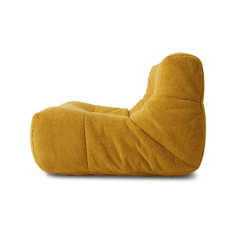 HKLIVING Lazy Lounge Chair Fluffy Ochre