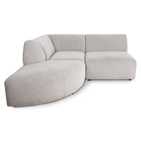 HKLIVING Jax Couch Element Angle, Light Grey