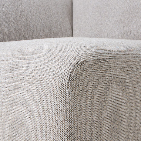 HKLIVING Jax Couch Element Left End Sneak Light Grey