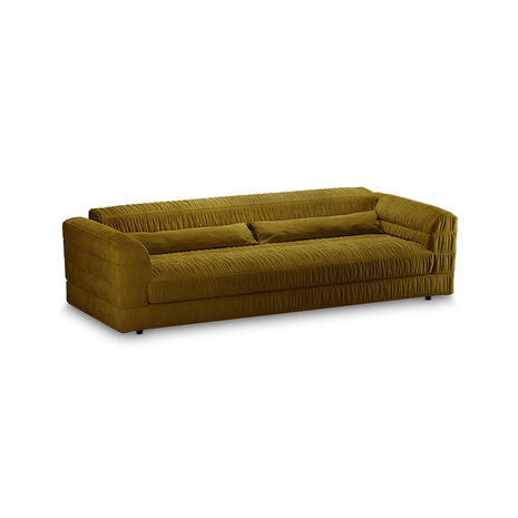 HKLIVING Club Couch Royal Velvet, Olive