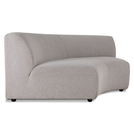 HKLIVING Jax Couch Element Round sneak, light grey