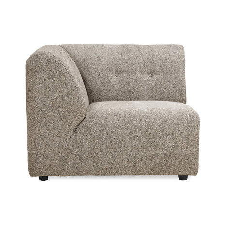 HKLIVING Vint Couch Element Left Sneak, Beige