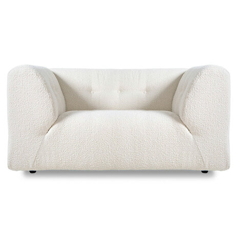 HKLIVING Vint Couch Element Loveseat Boucle Cream