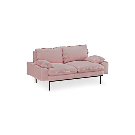 HKliving retro sofa 2 seats Wise, Blossom