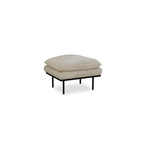 HKliving retro sofa hocker Pure, Ivory