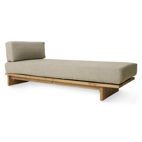 HKLIVING Outdoor Daybed Teak Natural