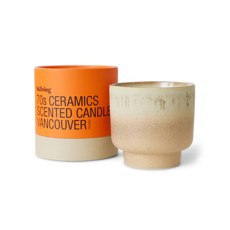 HKLIVING 70s ceramics scented candle Vancouver