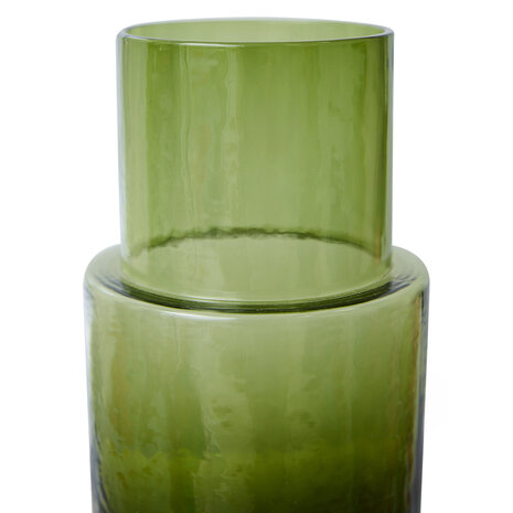 HKLIVING Tube carafe olive