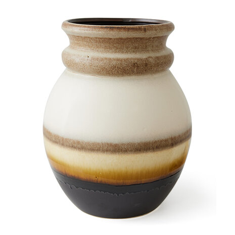 HKliving Grand floor vase vanille