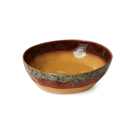 HKLIVING 70s ceramics pasta bowls cove (set of 2)