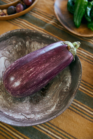 HKLIVING Patio bowl burgundy