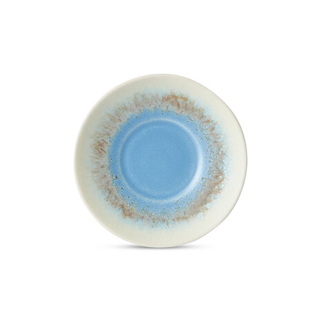 70s ceramics: saucers, ocean (set of 4)