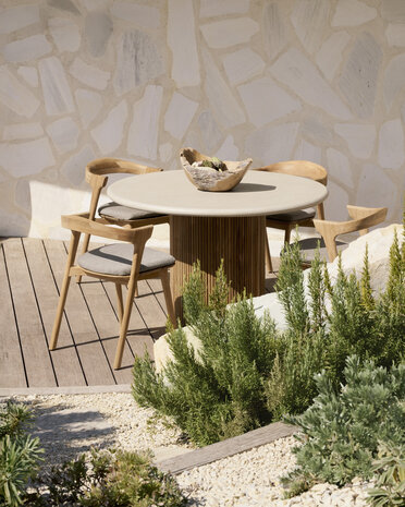 Ethnicraft Roller Max outdoor beton tafel