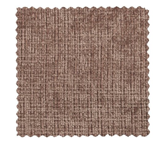 WOOOD Cloud hoekbank chenille taupe-roze links