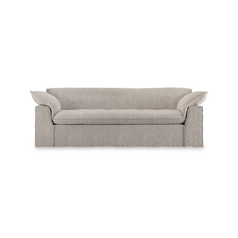 HKLIVING Nomad Couch Sneak Light Grey 244cm