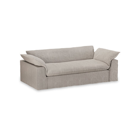 HKLIVING Nomad Couch Sneak Light Grey 244cm