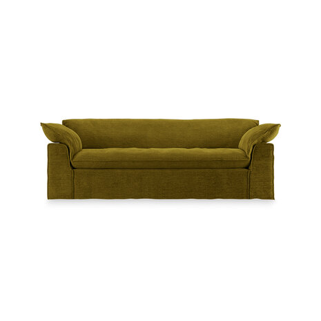 HKLIVING Nomad Royal Velvet Olive 244cm