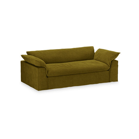 HKLIVING Nomad Royal Velvet Olive 244cm