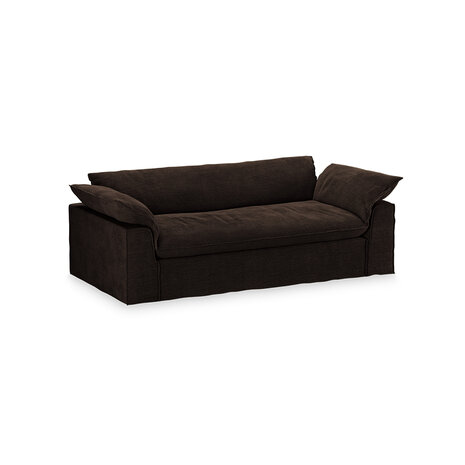 HKLIVING Nomad Royal Velvet Espresso 244cm