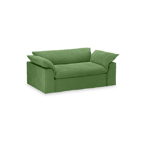 HKLIVING Nomad Couch Royal velvet Green 204cm