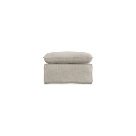 HKLIVING Nomad Couch Hocker Pure Ivory