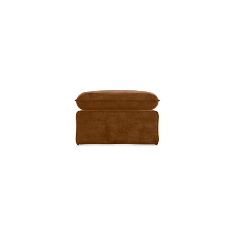 HKLIVING Nomad Couch Hocker Royal Velvet, Caramel