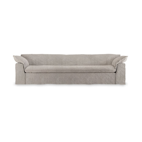 HKLIVING Nomad Couch Sneak Light Grey 305cm