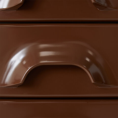 HKLIVING Chest Of 6 Drawers Chocolate