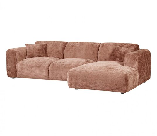 WOOOD Cloud Chaise Longue Chenille Terra Rechts