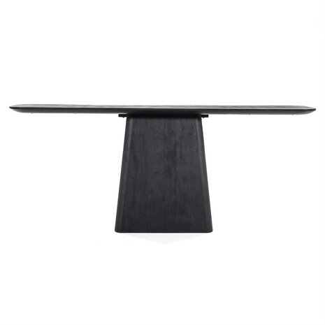 Eleonora Sidetable Aron 180x40 cm Zwart