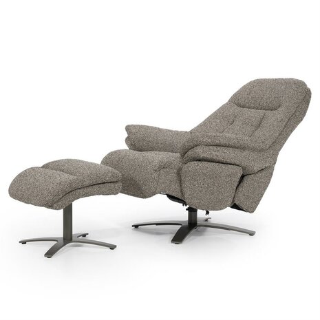 Eleonora Fauteuil Caleb Taupe Salerno