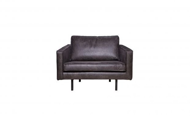 BepureHome Rodeo fauteuil 1 zits zwart