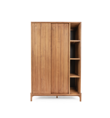 dBodhi Pleun Cabinet 2 Sliding Doors 4 Open Rack