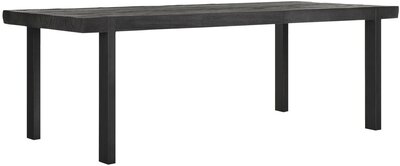 DTP Home Timeless Black Eettafel Beam 225cm