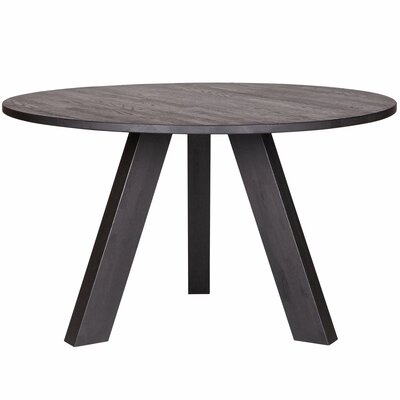 WOOOD eettafel Rhonda blacknight Ø129cm blacknight [fsc]