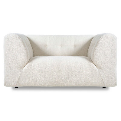 HKLIVING Vint Couch Element Loveseat Boucle Cream