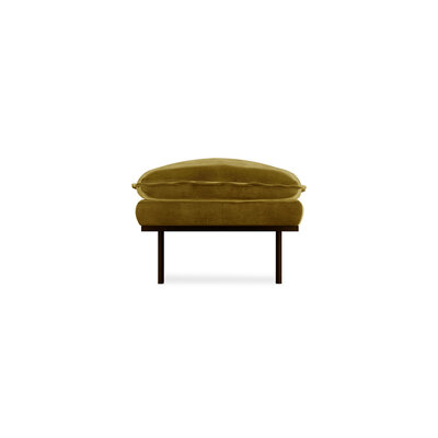 HKliving retro sofa hocker Royal Velvet, Olive