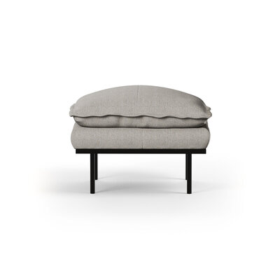 HKliving retro sofa hocker sneak, light grey