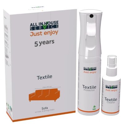 All in House service textiel 5 jaar rechte bank