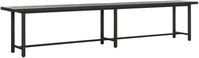 DTP Home Timeless Black Eetkamerbank Beam 215cm